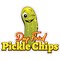 Signmission Pickle Chips 2 Decal Concession Stand Food Truck Sticker, 8" x 4.5", D-DC-8 Pickle Chips 219 D-DC-8 Pickle Chips 219 - alternate 1